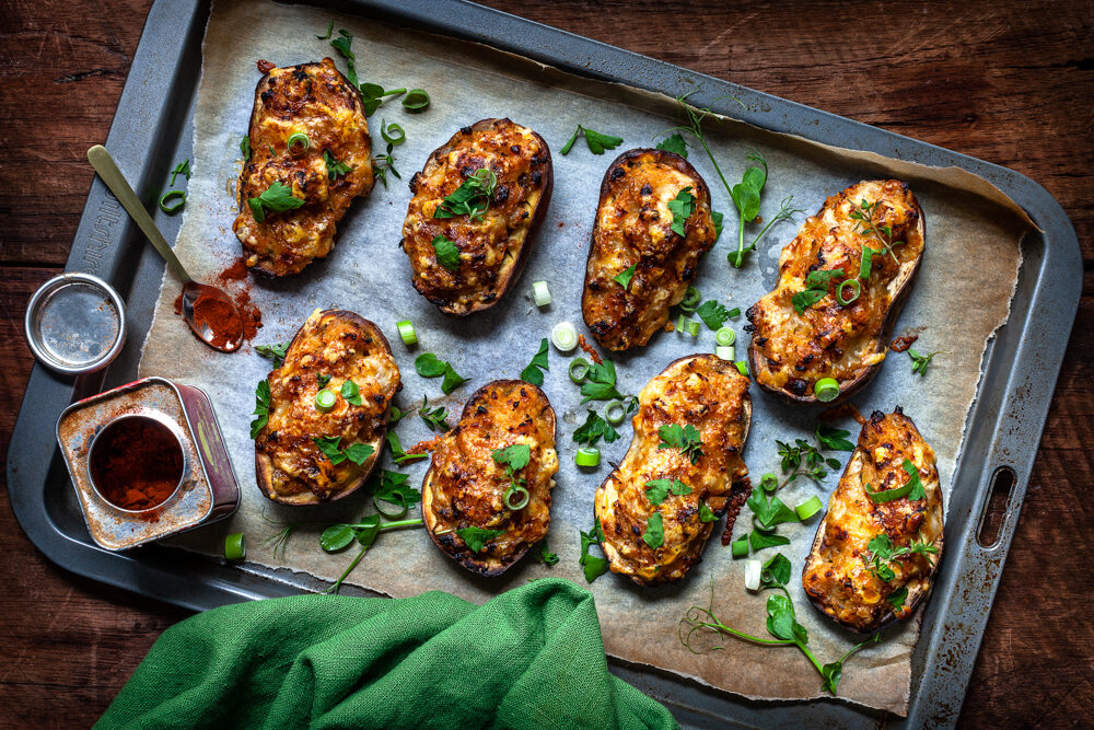 stuffed sweet potatoes